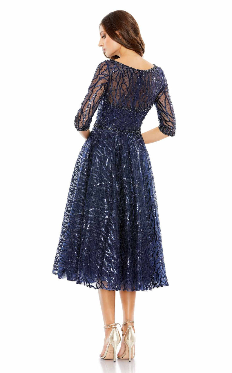 Mac Duggal A20252 Navy