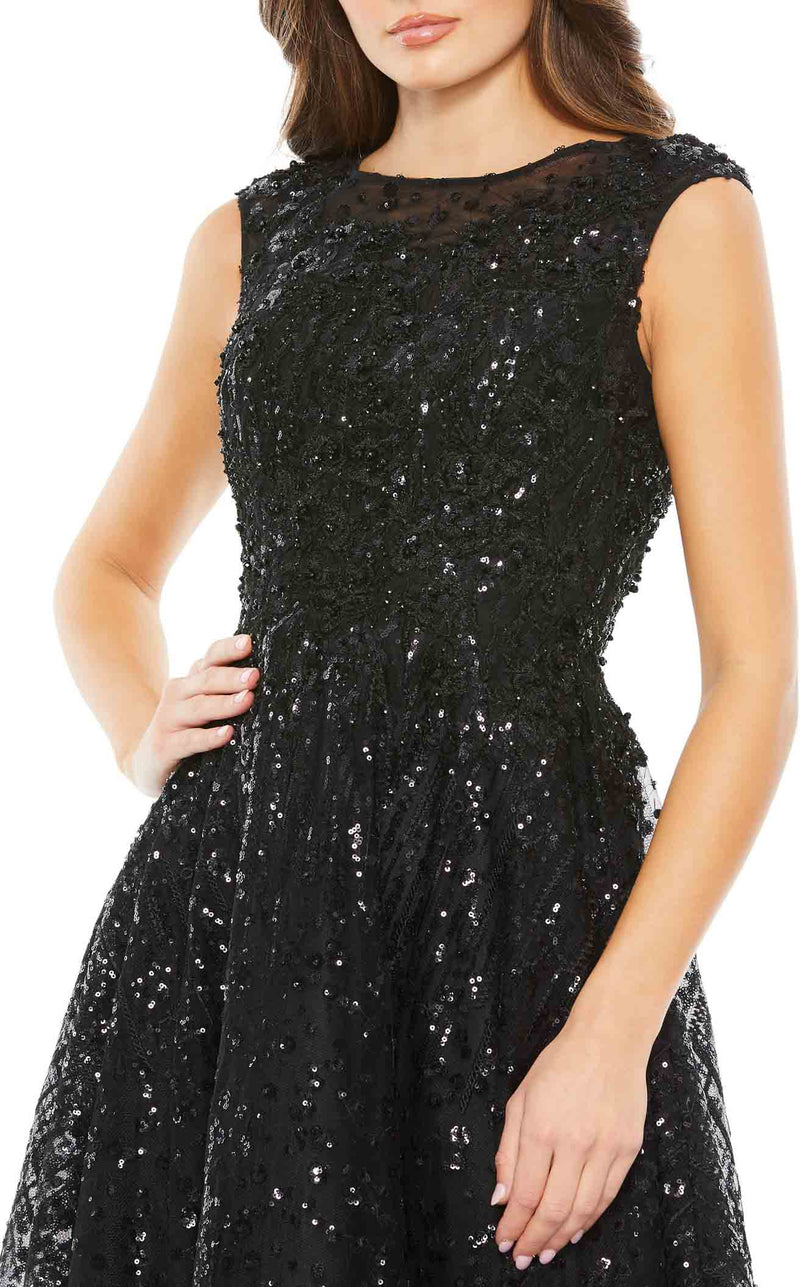 Mac Duggal A20398 Black