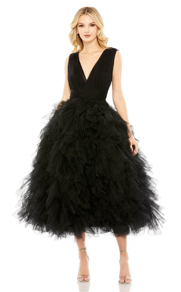 Mac Duggal A20411 Black