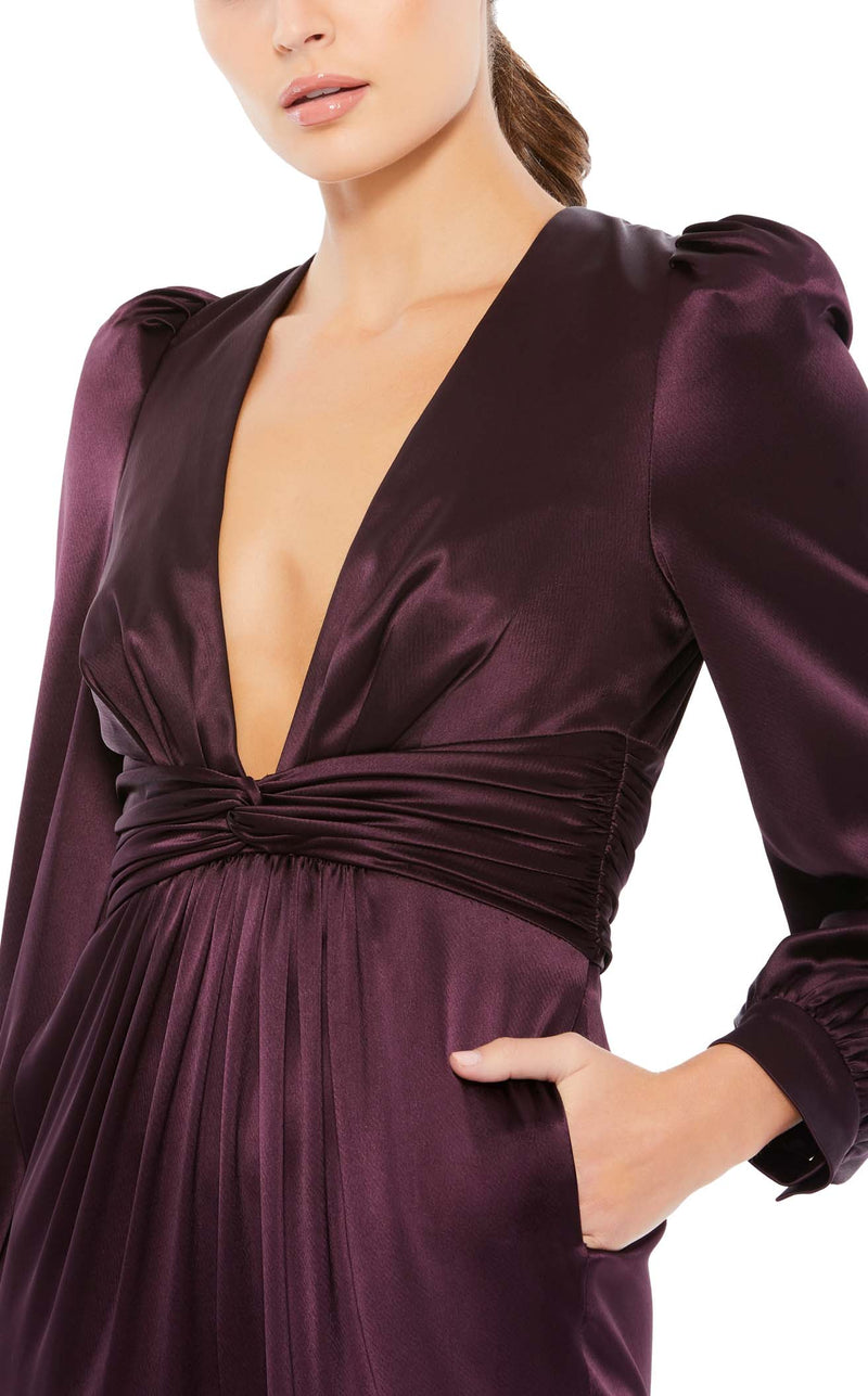 Mac Duggal A2647 Plum