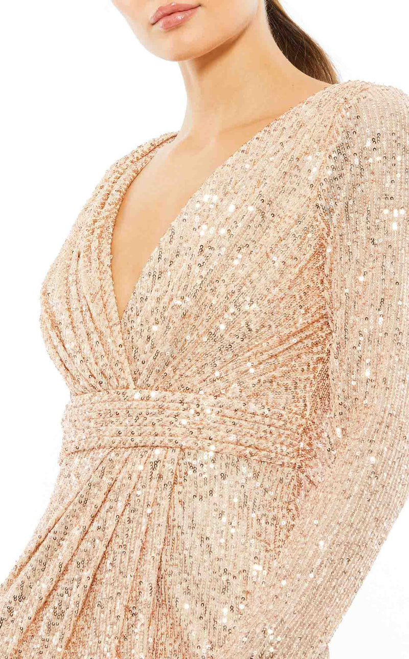 Mac Duggal A26555 Rose-Gold