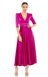 Mac Duggal A26923 Fuchsia