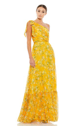 Mac Duggal A55427 Yellow Multi