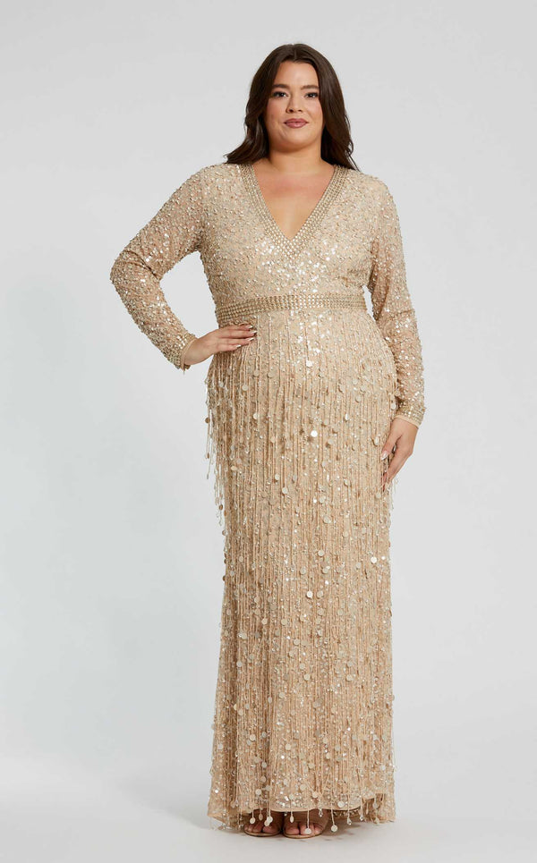 Mac Duggal Fabulouss Plus Size Dresses | NewYorkDress.com Online Store