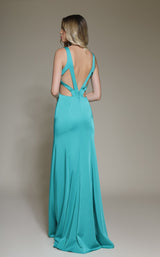 Modessa Couture M19014 Teal