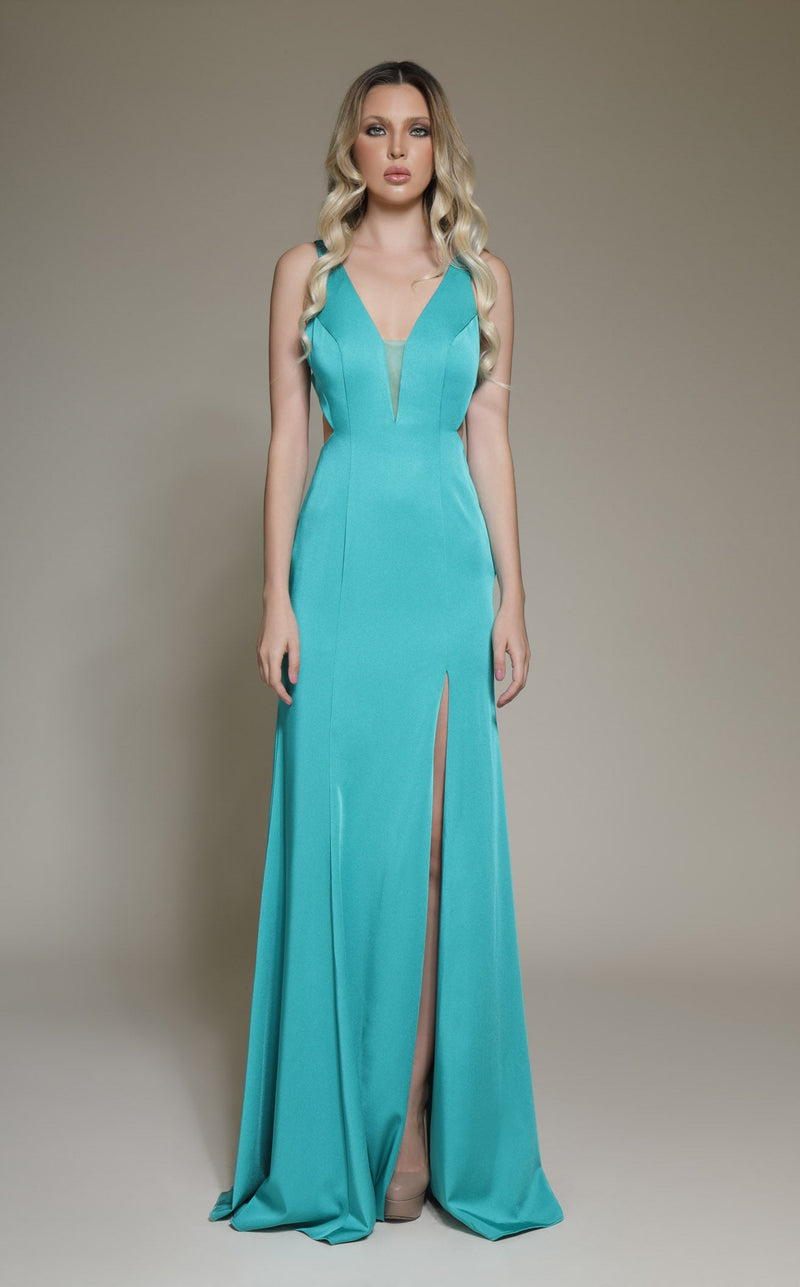 Modessa Couture M19014 Teal