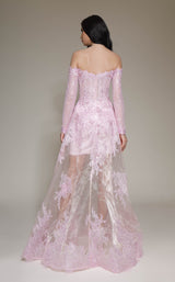 Modessa Couture M19085 Pink