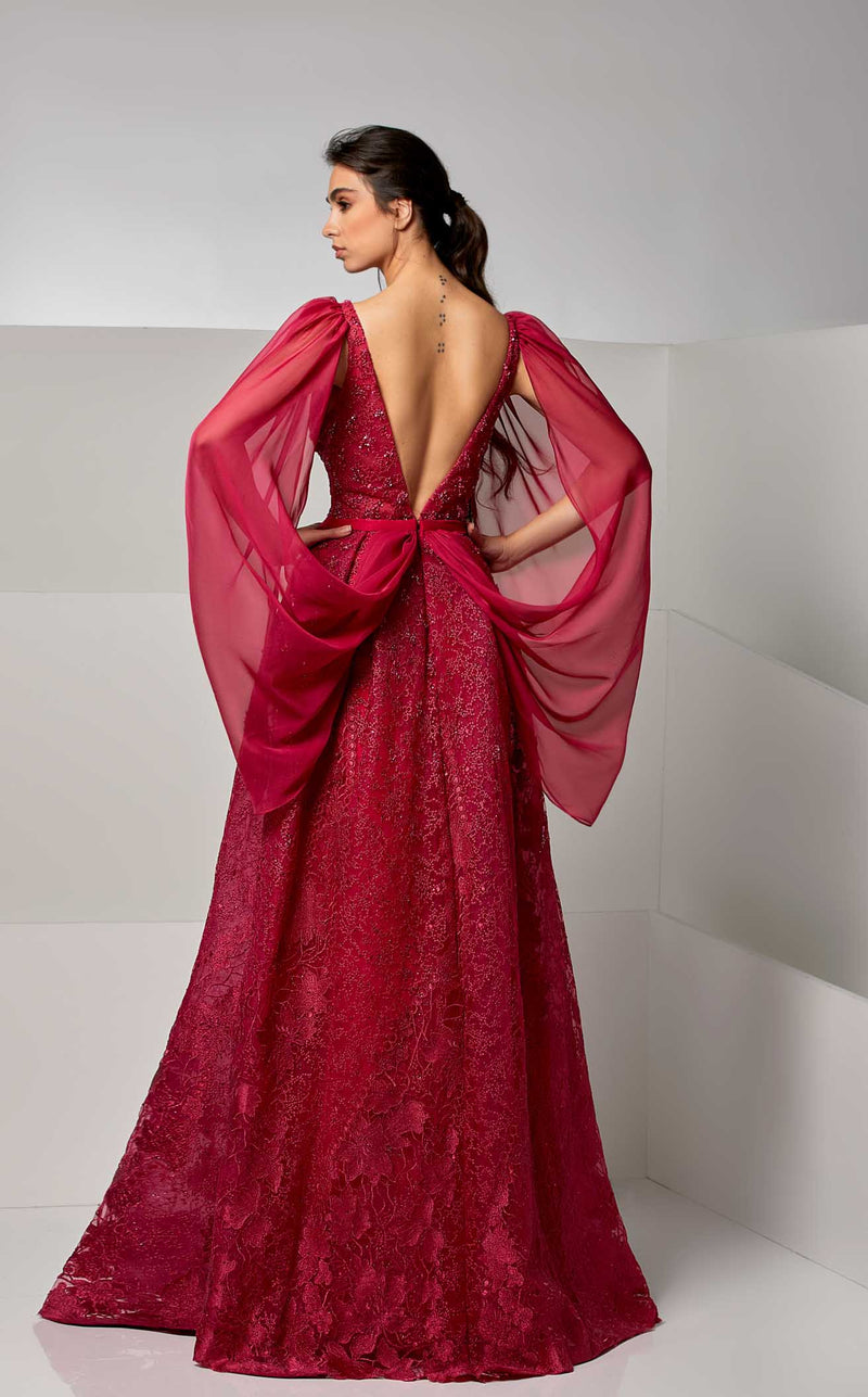 Modessa Couture M20208 Red