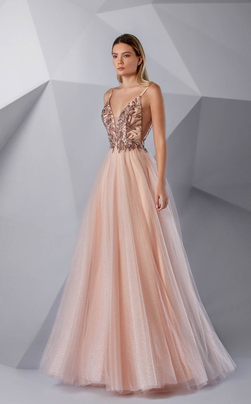 Modessa Couture M20229 Rose