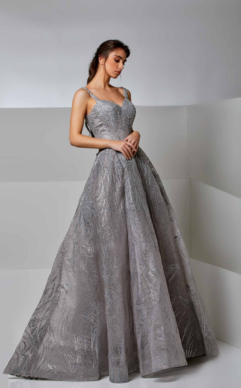 Modessa Couture M20230 Grey