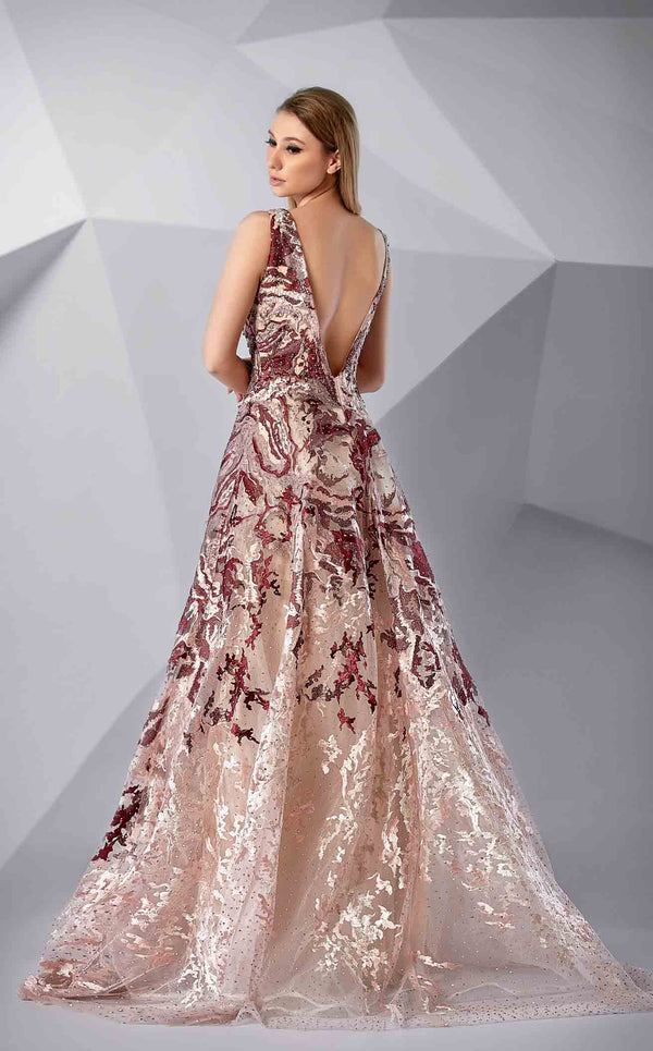 Modessa Couture M20248 Rose