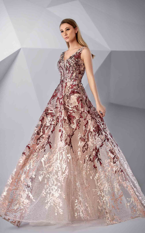 Modessa Couture M20248 Rose