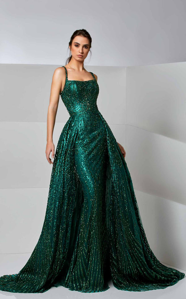 Modessa Couture M20255 Evergreen