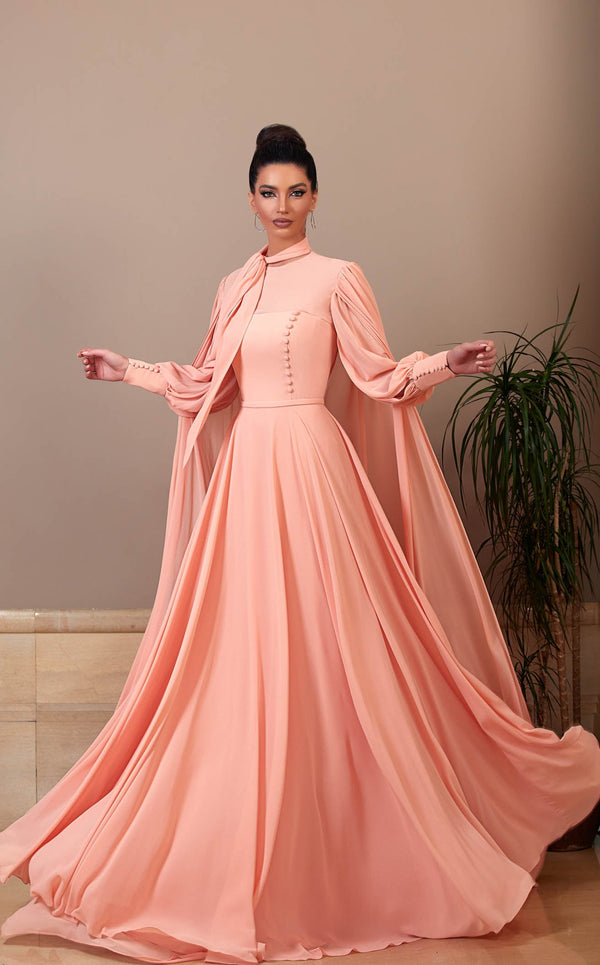 Modessa Couture M20258 Salmon