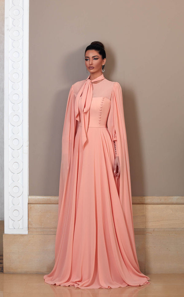 Modessa Couture M20258 Salmon