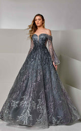 Modessa Couture M20276 Blue