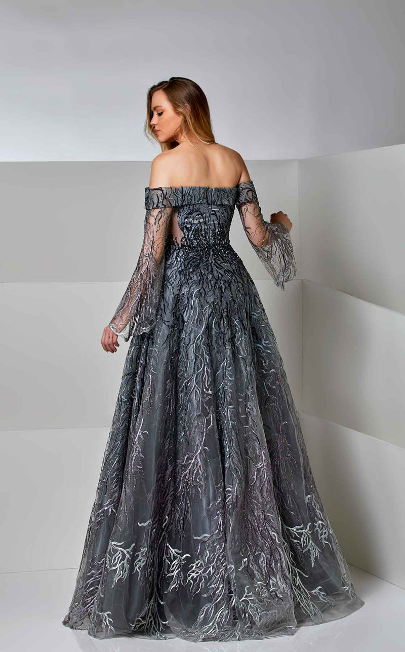 Modessa Couture M20276 Blue