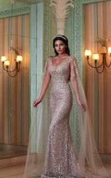 Modessa Couture M20277 Rose