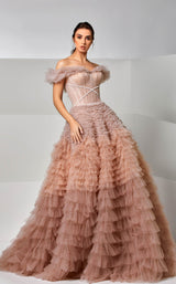 Modessa Couture M20281 Rose