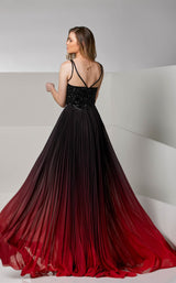 Modessa Couture M20284 Black/Red