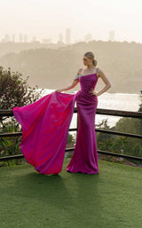 Modessa Couture M20308 Magenta