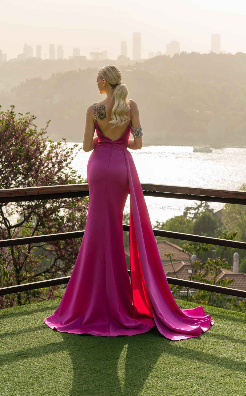 Modessa Couture M20308 Magenta