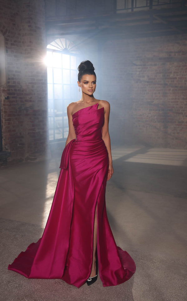 Modessa Couture M20312 Fuchsia