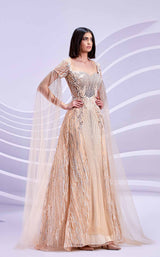 Modessa Couture M20319 Gold