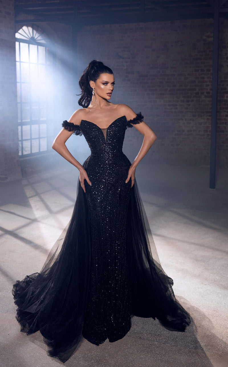 Modessa Couture M20346 Black