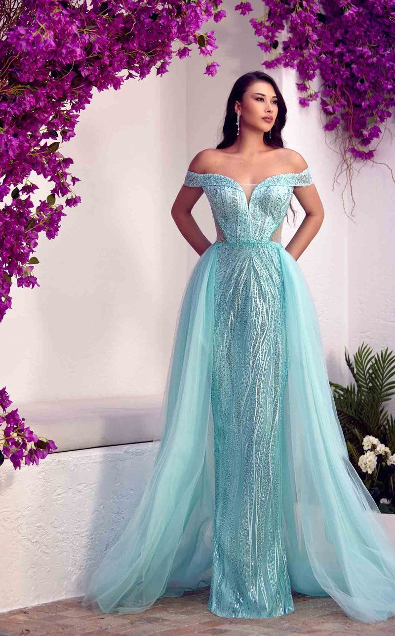 Modessa Couture M20359 Blue