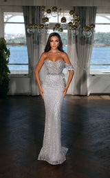 Modessa Couture M22402 Silver