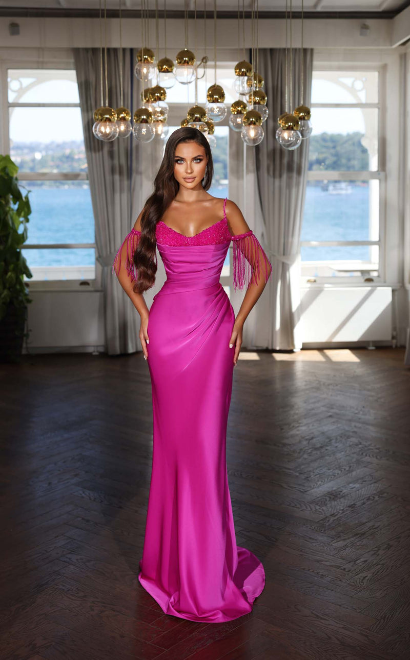 Modessa Couture M22412 Magenta