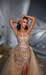 Modessa Couture M24609 Beige