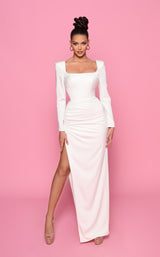 Nicoletta NP163 Dress Ivory