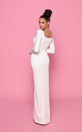 Nicoletta NP163 Dress Ivory