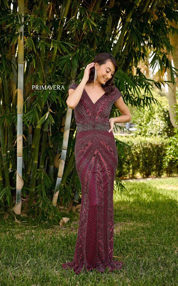 Primavera Couture 13135 Burgundy