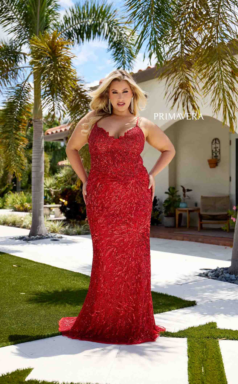 Primavera Couture 14078 Red