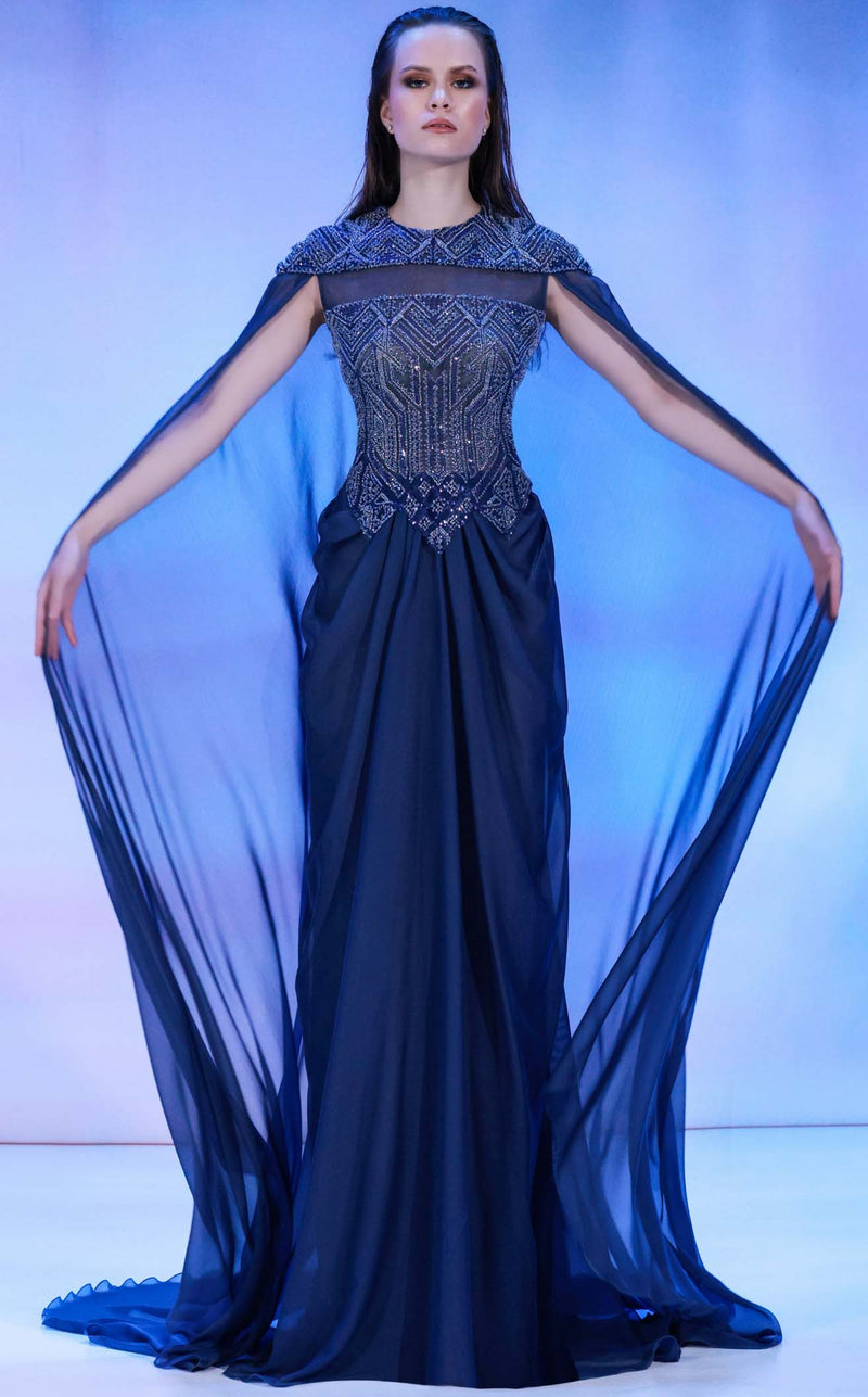 Reverie Couture SS150 Deep Blue