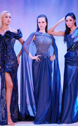 Reverie Couture SS154 Deep Blue