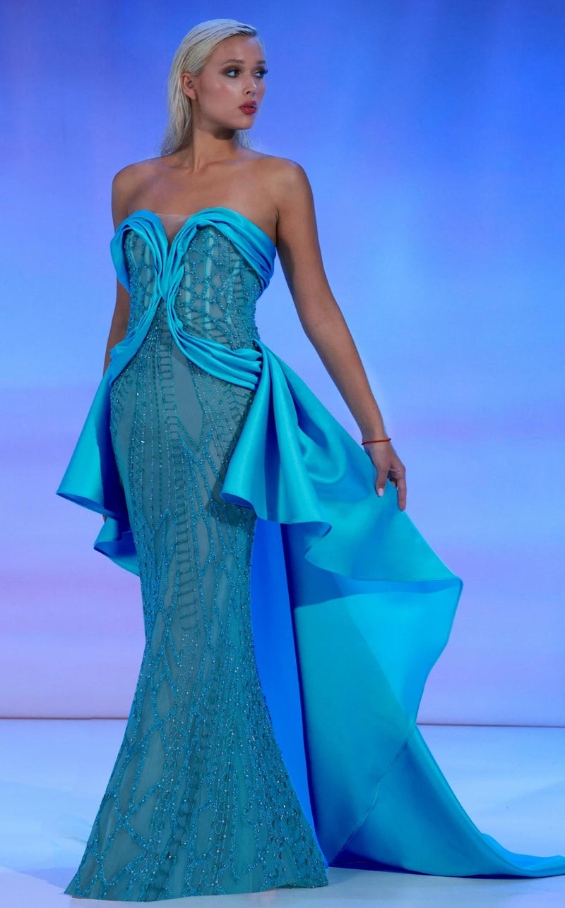 Reverie Couture SS163 Aqua