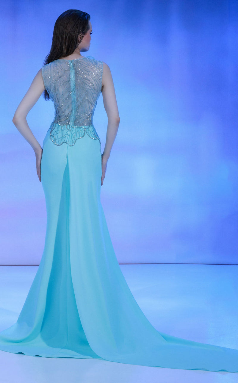 Reverie Couture SS164 Aqua