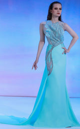 Reverie Couture SS164 Aqua