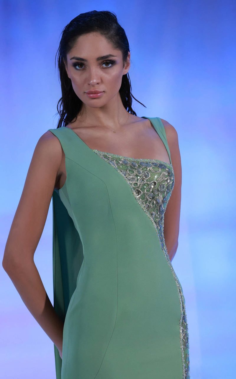 Reverie Couture SS172 Green