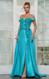 Rina Di Montella RD3229 Teal-Green