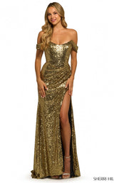 Sherri Hill 55418 Gold