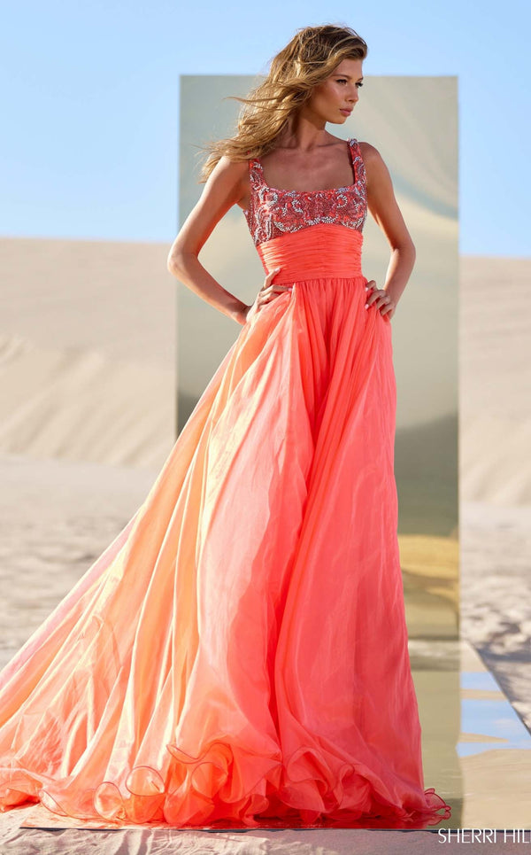 Sherri Hill 56141 Orange