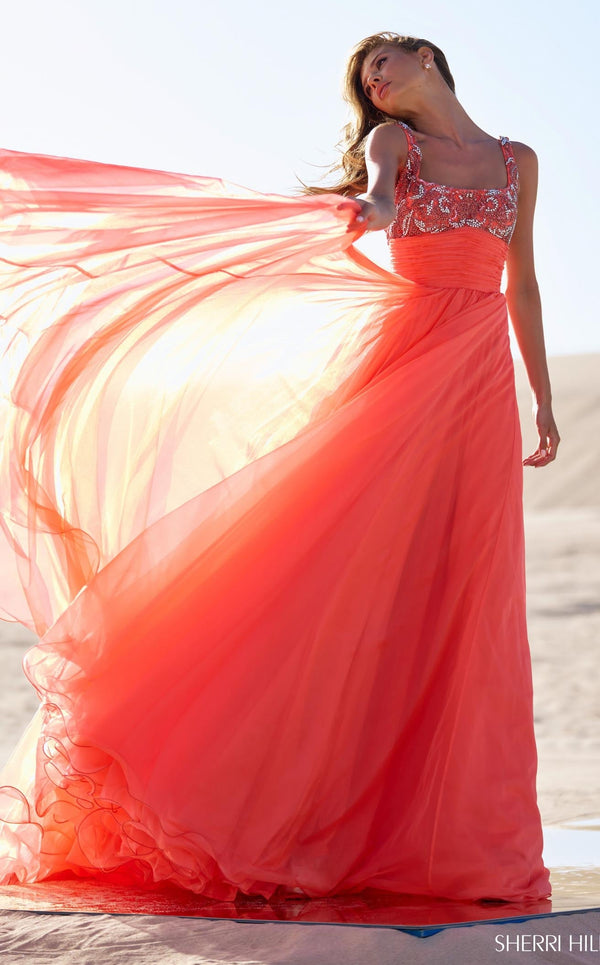 Sherri Hill 56141 Orange