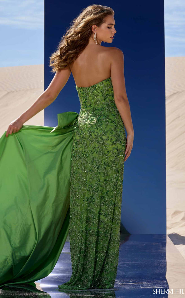 Sherri Hill 56223 Chartreuse