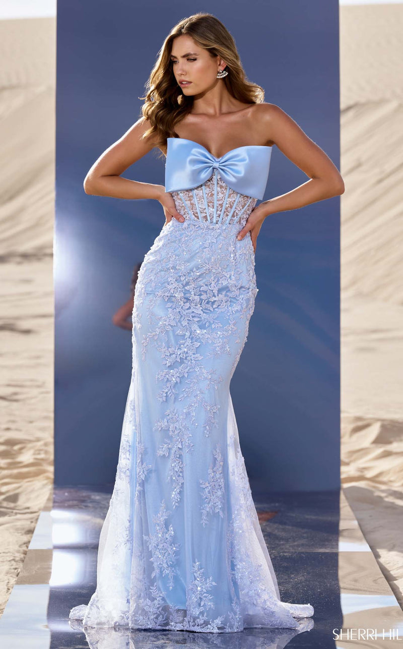 Sherri Hill 56446 Light-Blue