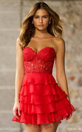 Sherri Hill 56501 Red